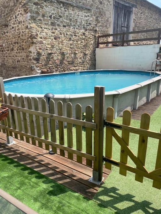 Lovely French Farmhouse With Private Swimming Pool Bourganeuf Exterior photo